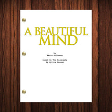 Load image into Gallery viewer, A Beautiful Mind Movie Script Reprint Full Screenplay Full Script
