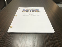 Load image into Gallery viewer, Black Panther Movie Script Reprint Full Screenplay Full Script