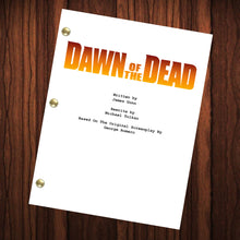 Load image into Gallery viewer, Dawn Of The Dead Movie Script Reprint Full Screenplay Full Script