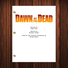 Load image into Gallery viewer, Dawn Of The Dead Movie Script Reprint Full Screenplay Full Script