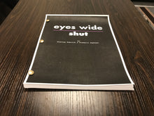 Load image into Gallery viewer, Eyes Wide Shut Movie Script Reprint Full Screenplay