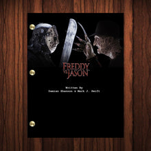 Load image into Gallery viewer, Freddy Vs. Jason Movie Script Reprint Full Screenplay Full Script