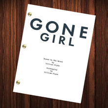 Load image into Gallery viewer, Gone Girl Movie Script Reprint Full Screenplay Full Script