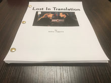 Load image into Gallery viewer, Lost In Translation Movie Script Reprint Full Screenplay Full Script