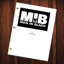 Load image into Gallery viewer, Men In Black Movie Script Reprint Full Screenplay Full Script Will Smith