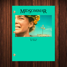 Load image into Gallery viewer, Midsommar Movie Script Reprint Full Screenplay Full Script Florence Pugh