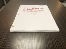 Load image into Gallery viewer, A Nightmare on Elm Street Movie Script Reprint Full Screenplay Full Script