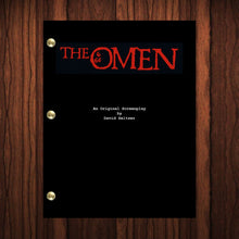 Load image into Gallery viewer, The Omen Movie Script Reprint Full Screenplay Full Script Richard Donner