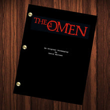 Load image into Gallery viewer, The Omen Movie Script Reprint Full Screenplay Full Script Richard Donner