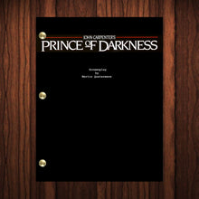 Load image into Gallery viewer, Prince of Darkness Movie Script Reprint Full Screenplay Full Script John Carpenter