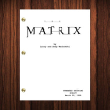 Load image into Gallery viewer, The Matrix Movie Script Reprint Full Screenplay Full Script