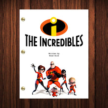 Load image into Gallery viewer, The Incredibles Movie Script Reprint Full Screenplay Full Script