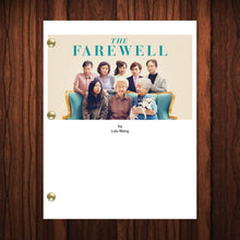 Load image into Gallery viewer, The Farewell Movie Script Reprint Full Screenplay Full Script