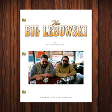Load image into Gallery viewer, The Big Lebowski Movie Script Reprint Full Screenplay Full Script Jeff Bridges The Dude