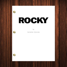 Load image into Gallery viewer, Rocky Movie Full Script Full Screenplay Sylvester Stallone Rocky Balboa