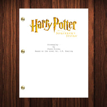 Load image into Gallery viewer, Harry Potter Movie Script Reprint Full Screenplay Full Script Harry Potter and the Sorcerer's Stone