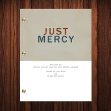 Load image into Gallery viewer, Just Mercy Movie Script Reprint Full Screenplay Full Script