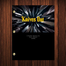 Load image into Gallery viewer, Knives Out Movie Script Reprint Full Screenplay Full Script Chris Evans