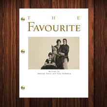 Load image into Gallery viewer, The Favourite Movie Script Reprint Full Screenplay Full Script
