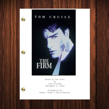 Load image into Gallery viewer, The Firm Movie Script Reprint Full Screenplay Full Script Tom Cruise