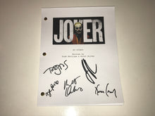 Load image into Gallery viewer, Joker Movie Signed Autographed Script Full Screenplay Full Script Reprint