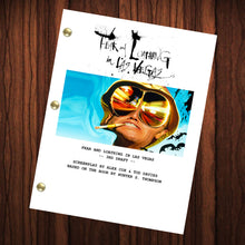 Load image into Gallery viewer, Fear And Loathing Movie Script Reprint Full Screenplay Full Script Fear And Loathing In Las Vegas Hunter