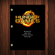 Load image into Gallery viewer, The Hunger Games Movie Script Reprint Full Screenplay Full Script