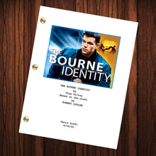 Load image into Gallery viewer, The Bourne Identity Movie Script Reprint Full Screenplay Full Script