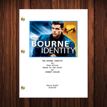 Load image into Gallery viewer, The Bourne Identity Movie Script Reprint Full Screenplay Full Script