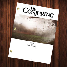 Load image into Gallery viewer, The Conjuring Movie Script Reprint Full Screenplay Full Script