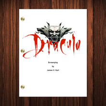 Load image into Gallery viewer, Dracula Movie Script Reprint Full Screenplay Full Script Bram Stokers Dracula Francis Ford Coppola