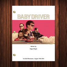 Load image into Gallery viewer, Baby Driver Movie Script Reprint Full Screenplay Full Script