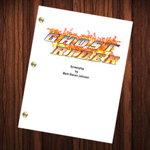 Load image into Gallery viewer, Ghost Rider Movie Script Reprint Full Screenplay Full Script Nicolas Cage