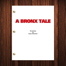 Load image into Gallery viewer, A Bronx Tale Movie Script Reprint Full Screenplay Full Script