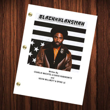 Load image into Gallery viewer, BlacKkKlansman Movie Script Reprint Full Screenplay Full Script
