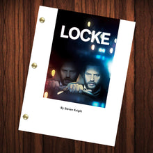 Load image into Gallery viewer, Locke Movie Script Reprint Full Screenplay Full Script Tom Hardy Tom Holland