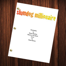 Load image into Gallery viewer, Slumdog Millionaire Movie Script Reprint Full Screenplay Full Script