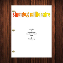Load image into Gallery viewer, Slumdog Millionaire Movie Script Reprint Full Screenplay Full Script