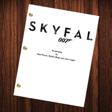 Load image into Gallery viewer, Skyfall James Bond Movie Script Reprint Full Screenplay Full Script Daniel Craig 007