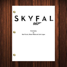 Load image into Gallery viewer, Skyfall James Bond Movie Script Reprint Full Screenplay Full Script Daniel Craig 007