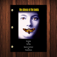 Load image into Gallery viewer, The Silence of the Lambs Movie Script Reprint Full Screenplay Full Script Classic Horror Movie Hannibal Lecter Ted Levine Buffalo Bill