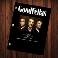 Load image into Gallery viewer, Goodfellas Movie Script Reprint Full Screenplay Full Script Martin Scorsese