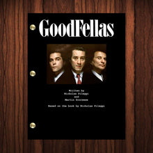 Load image into Gallery viewer, Goodfellas Movie Script Reprint Full Screenplay Full Script Martin Scorsese