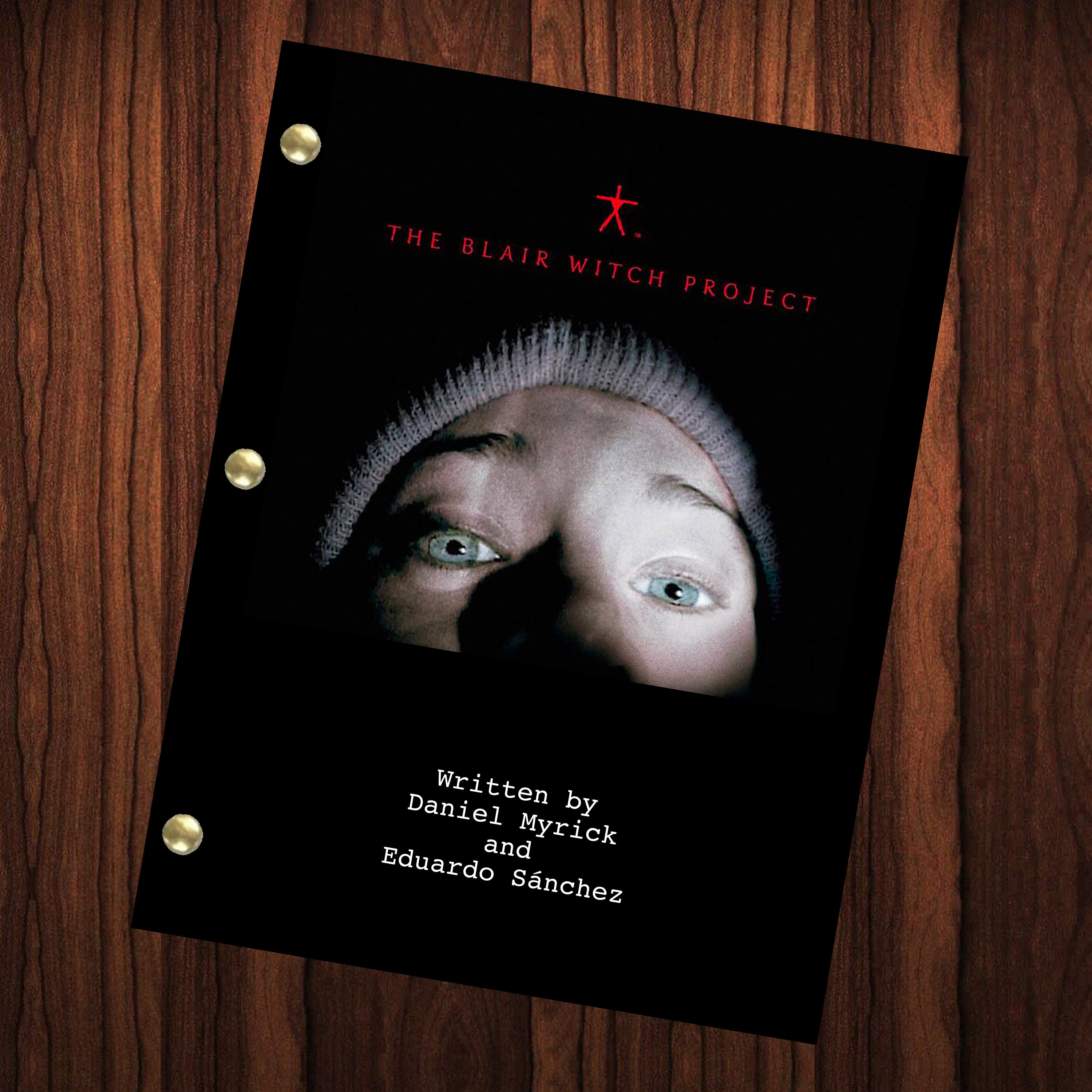 The Blair Witch Project Movie Script Reprint Full Screenplay Full Scri Hollywood Reprints 4882