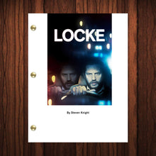 Load image into Gallery viewer, Locke Movie Script Reprint Full Screenplay Full Script Tom Hardy Tom Holland