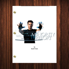 Load image into Gallery viewer, Minority Report Movie Script Reprint Full Screenplay Full Script Tom Cruise