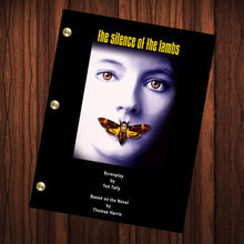 Load image into Gallery viewer, The Silence of the Lambs Movie Script Reprint Full Screenplay Full Script Classic Horror Movie Hannibal Lecter Ted Levine Buffalo Bill