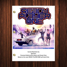 Load image into Gallery viewer, Ready Player One Movie Script Reprint Full Screenplay Full Script Steven Spielberg Science Fiction Movie