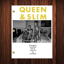 Load image into Gallery viewer, Queen and Slim Movie Script Reprint Full Screenplay Full Script