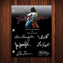 Load image into Gallery viewer, Footloose Autographed Signed Movie Script Reprint Full Screenplay Full Script Kevin Bacon Lori Singer John Lithgow Dean Pitchford